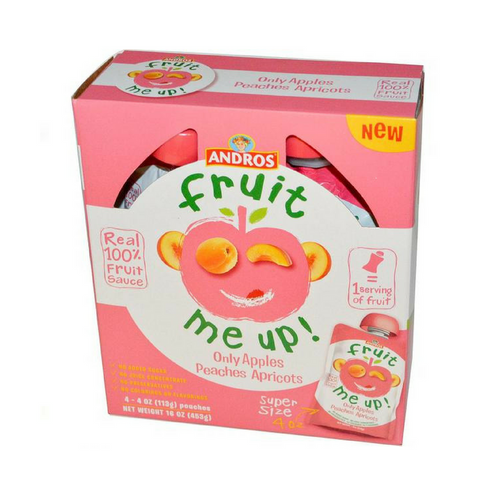 Andros Fruit Me Up · Apple, Peach, Apricot 4 pack-FRENCH ÉPICERIE-Andros Fruit Me Up-Le Tablier Bleu | Online French Supermaket