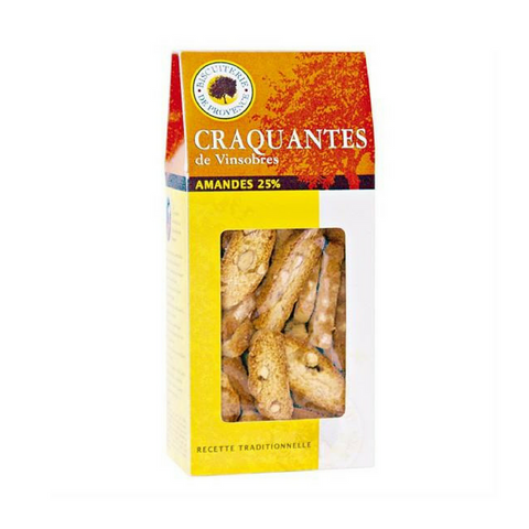 Biscuiterie de Provence Almond Biscotti from Vinsobres-DESSERTS & SWEETS-Biscuiterie de Provence-Le Tablier Bleu | Online French Supermaket