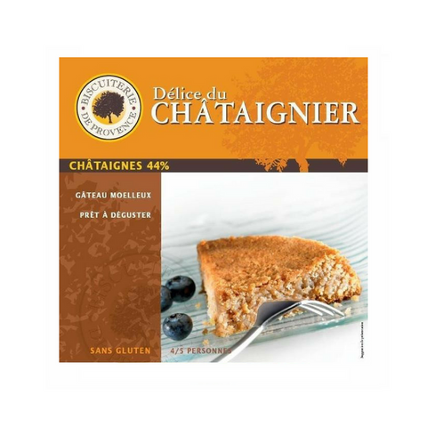 Biscuiterie De Provence Chestnut Cake - Gluten Free-DESSERTS & SWEETS-Biscuiterie de Provence-Le Tablier Bleu | Online French Supermaket