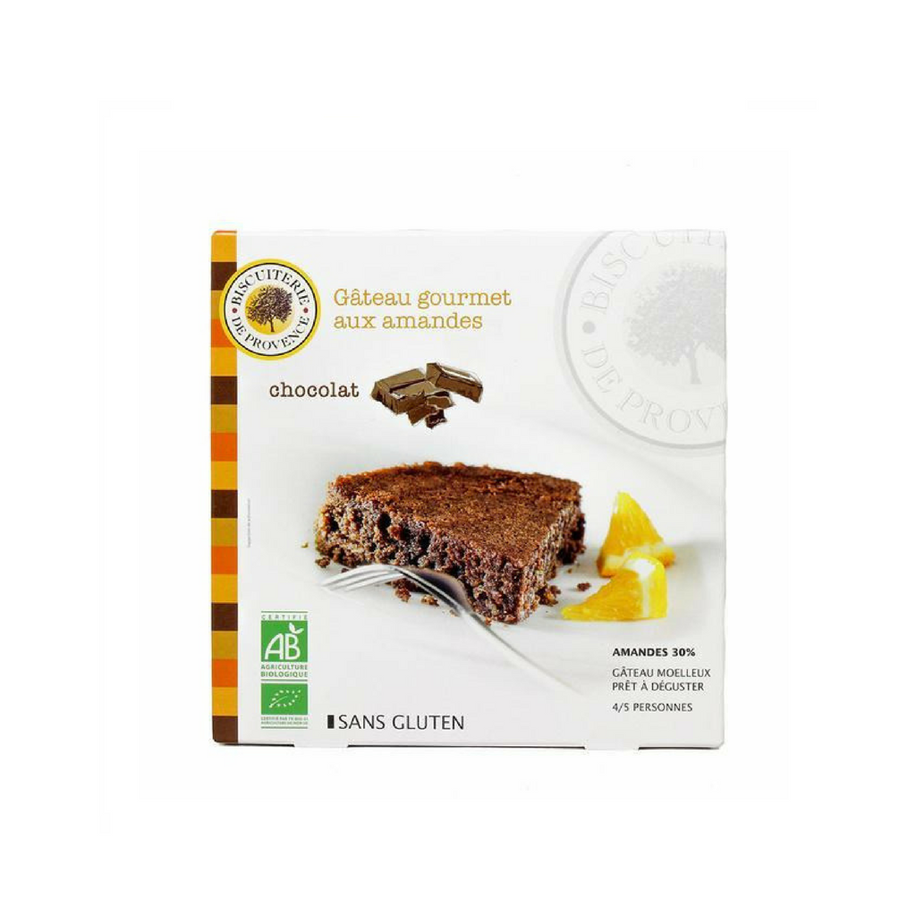 Biscuiterie de Provence Organic Gluten-free Almond Chocolate Cake 7.9oz-Biscuiterie de Provence-Le Tablier Bleu | Online French Supermaket