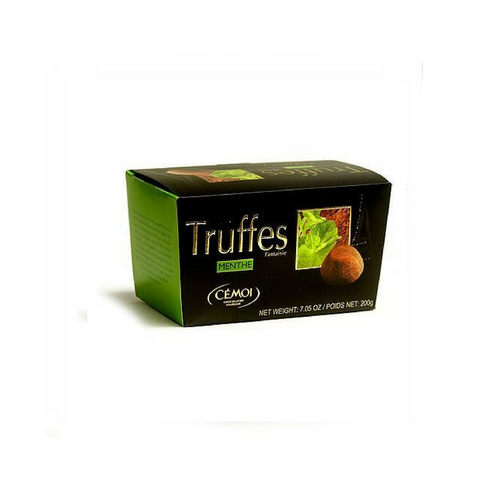 Cemoi Truffes Fantaisie · Chocolate Truffles, Mint · 200g-DESSERTS & SWEETS-Cemoi-Le Tablier Bleu | Online French Supermaket