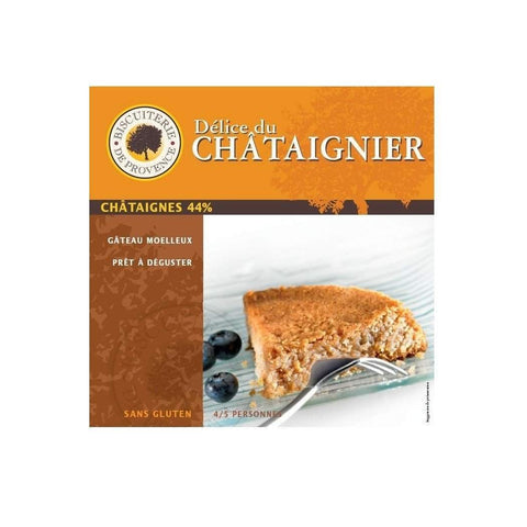 Chestnut Cake (gluten-free)-FRENCH ÉPICERIE-Biscuiterie de Provence-Le Tablier Bleu | Online French Supermaket