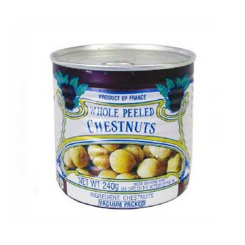 Clément Faugier · Whole chestnuts, vacuum-packed, can · 240g (8.5 oz)-COOKING & BAKING-Clement Faugier-Le Tablier Bleu | Online French Supermaket