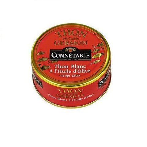 Connétable · White tuna in olive oil · 80g (2.8 oz)-FOIE GRAS & TRUFFLES-Connetable-Le Tablier Bleu | Online French Supermaket