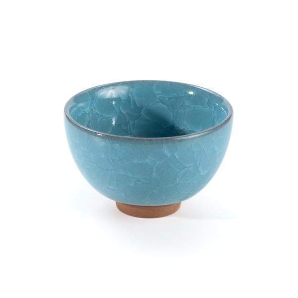 Crackle Glaze Ceramic Teacup (Blue) - Le Palais Des Thes-PALAIS DES THES-Palais des Thes-Le Tablier Bleu | Online French Supermaket