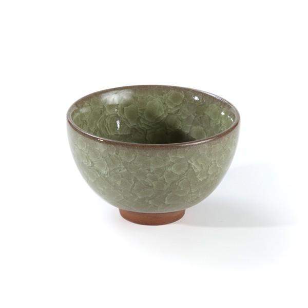 Crackle Glaze Ceramic Teacup (Jade) - Le Palais Des Thes-PALAIS DES THES-Palais des Thes-Le Tablier Bleu | Online French Supermaket