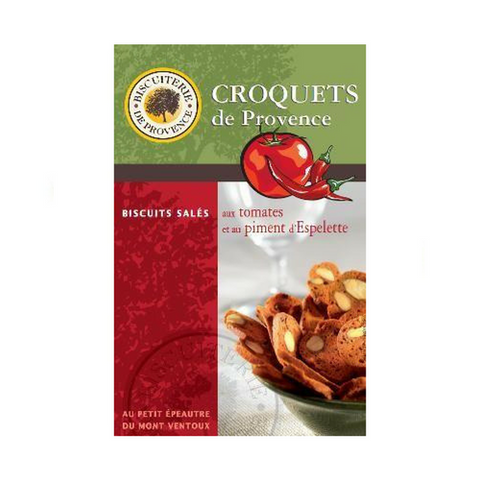 Croquets with Tomatoes & Espelette Pepper - Biscuiterie de Provence-FRENCH ÉPICERIE-Biscuiterie de Provence-Le Tablier Bleu | Online French Supermaket