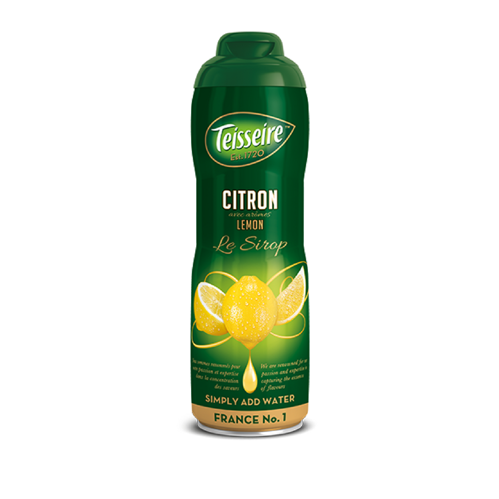 Teisseire · Lemon syrup · 60cl (20.3 fl oz) Best Price-BEVERAGES-Teisseire-Le Tablier Bleu | Online French Supermaket