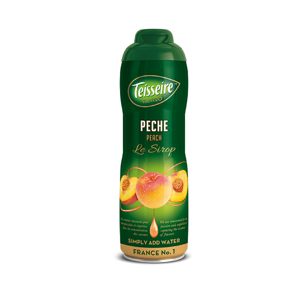 Teisseire · Peach syrup · 60cl (20.3 fl oz) Best Price-BEVERAGES-Teisseire-Le Tablier Bleu | Online French Supermaket