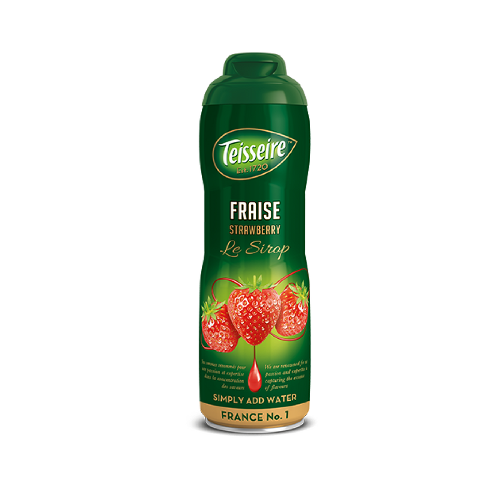 Teisseire · Strawberry syrup · 60cl (20.3 fl oz) Best Price-BEVERAGES-Teisseire-Le Tablier Bleu | Online French Supermaket