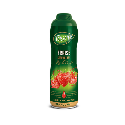 Teisseire French Strawberry Syrup 20 oz-Teisseire-Le Tablier Bleu | Online French Supermaket