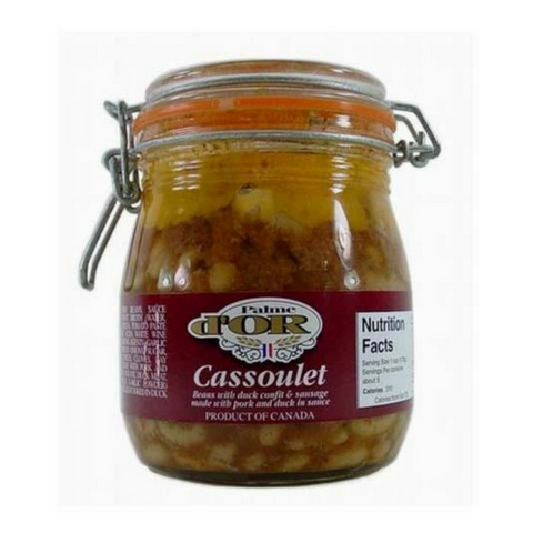 Elevages Perigord French Cassoulet in Glass jar with duck confit and sausage-FOIE GRAS & TRUFFLES,COOKING & BAKING-Elevages perigord-Le Tablier Bleu | Online French Supermaket