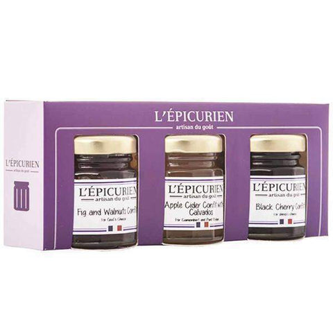 Epicurien Mini Cheese Confit Set 5.2 oz. (150g)-Epicurien-Le Tablier Bleu | Online French Supermaket