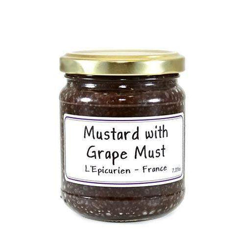 Epicurien Mustard with Grape Must 7 oz-Epicurien-Le Tablier Bleu | Online French Supermaket