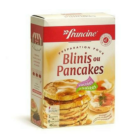 Francine French Blinis or Pancake Instant Mix - Makes 40 Blinis or 10 Pancakes-COOKING & BAKING-Francine-Le Tablier Bleu | Online French Supermaket