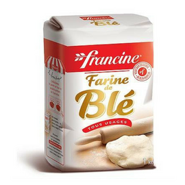 Francine · Wheat flour · 1kg (2.2 Lb)-COOKING & BAKING-Francine-Le Tablier Bleu | Online French Supermaket