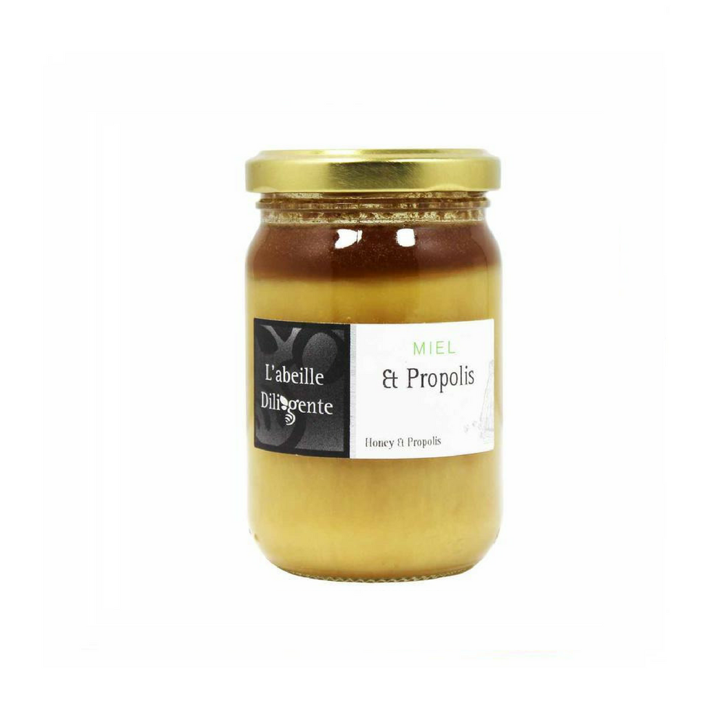 Honey with Propolis by L'Abeille Diligente 8.8 oz-L'Abeille Diligente-Le Tablier Bleu | Online French Supermaket