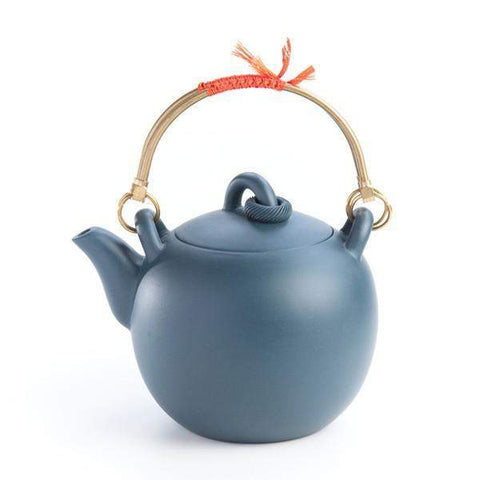Huan Chinese Yi-Xing Clay Teapot (BLUE)- Palais Des Thes-PALAIS DES THES-Palais des Thes-Le Tablier Bleu | Online French Supermaket