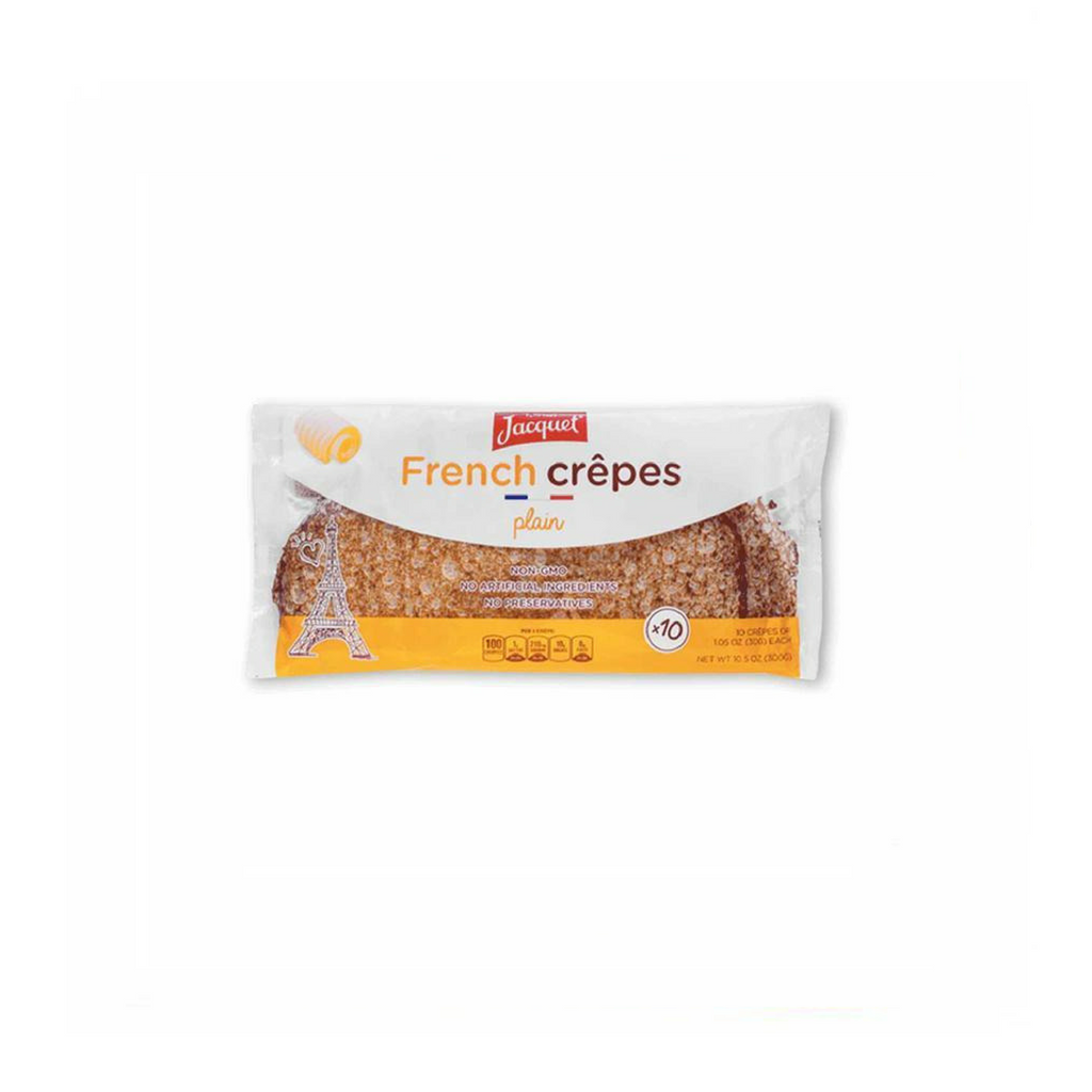Jacquet Plain French Crepes 10.5 oz. (300g) - 10 Crepes-Jacquet-Le Tablier Bleu | Online French Supermaket