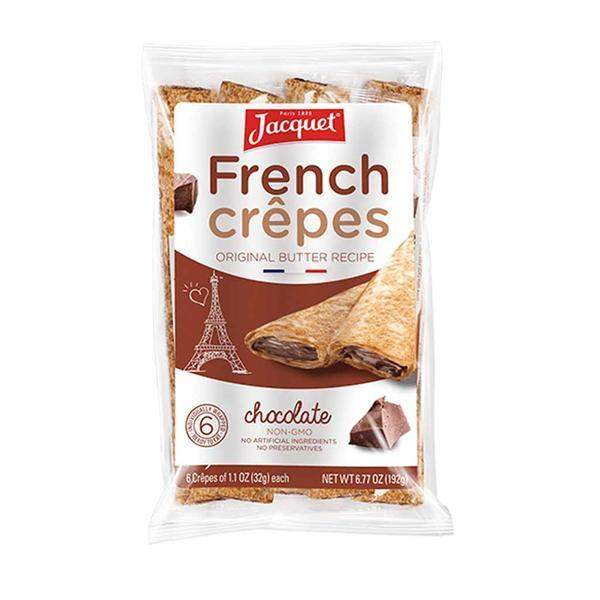 Jacquet Ready to Eat Chocolate French Crepes 6.7 oz. (192g) - 6 Crepes-Jacquet-Le Tablier Bleu | Online French Supermaket
