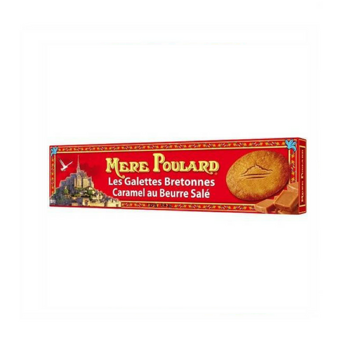 La Mère Poulard · Galettes au caramel au beurre salé, box · 125g-DESSERTS & SWEETS-La Mere Poulard-Le Tablier Bleu | Online French Supermaket