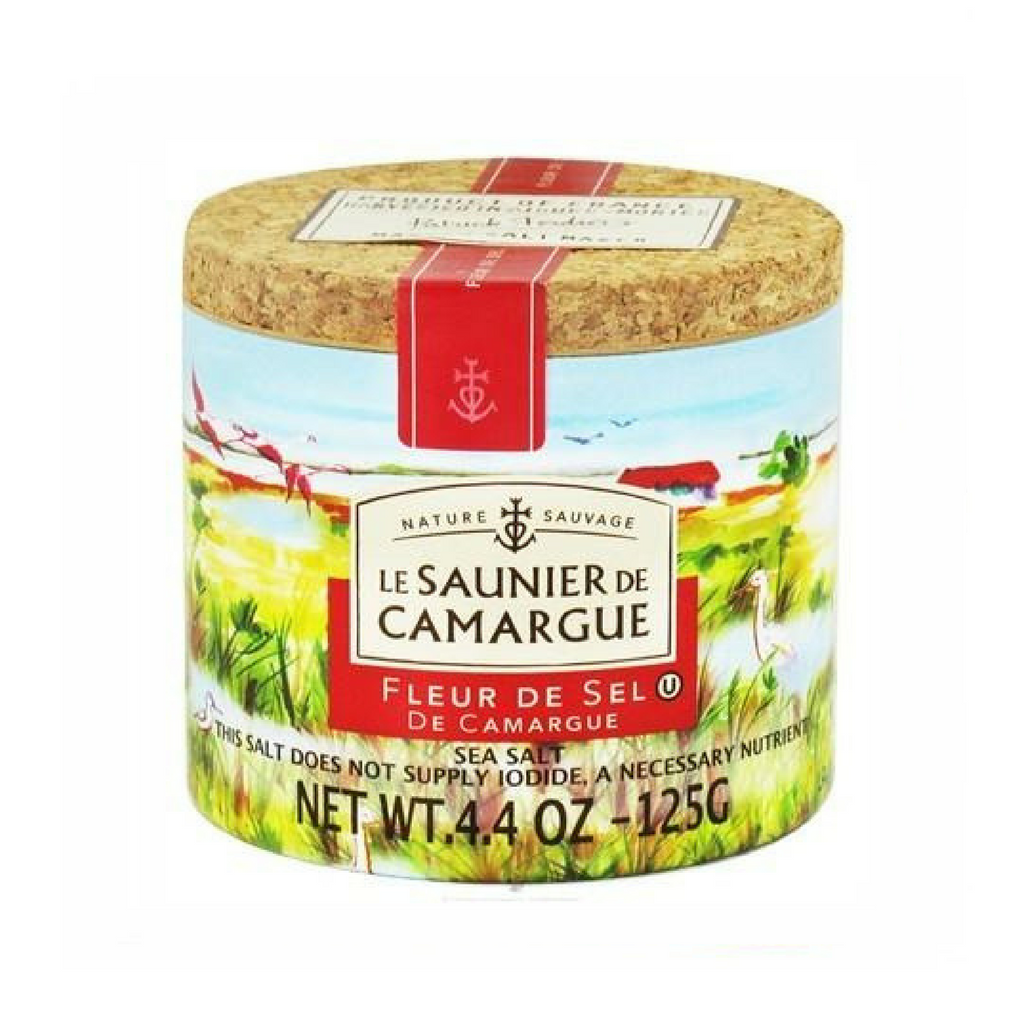 Le Saunier French Salt Fleur de sel de Camargue · 125g (4.4 oz)-COOKING & BAKING-Le Saunier-Le Tablier Bleu | Online French Supermaket