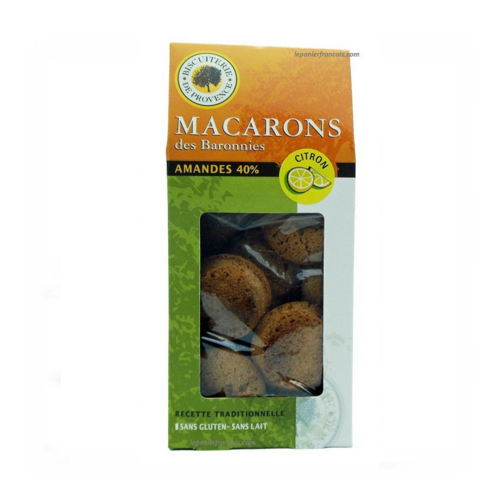 Macarons des Barronnies - Biscuiterie de Provence - Lemon - gluten free-DESSERTS & SWEETS-Biscuiterie de Provence-Le Tablier Bleu | Online French Supermaket