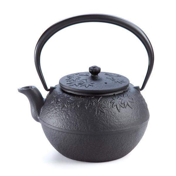 Maroni-Momiji Cast-Iron Teapot (Black) - Palais Des Thes-PALAIS DES THES-Palais des Thes-Le Tablier Bleu | Online French Supermaket