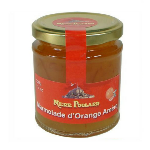 Mere Poulard French Orange Jam Preserves 7.8 oz-FRENCH ÉPICERIE-La Mere Poulard-Le Tablier Bleu | Online French Supermaket