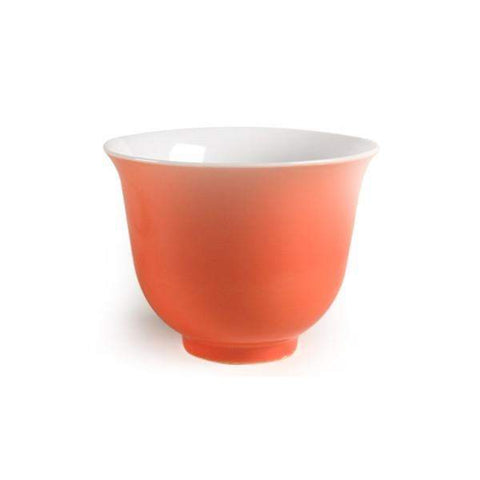 Ming Chinese Porcelain Teacup (ORANGE) - Le Palais Des Thes-PALAIS DES THES-Palais des Thes-Le Tablier Bleu | Online French Supermaket