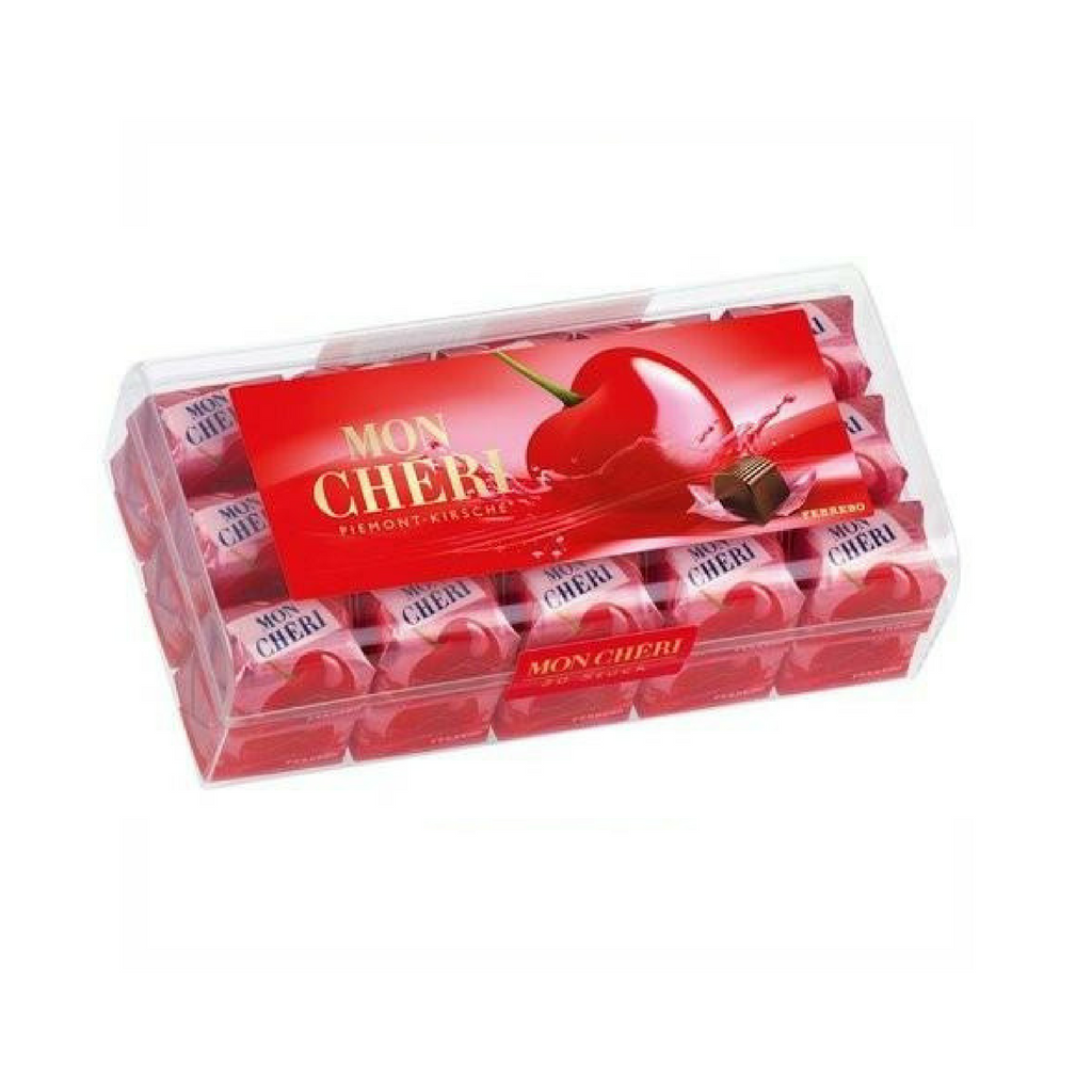 Mon Chéri · chocolate covered cherries, box of 30 · 315g (11.1 oz)-DESSERTS & SWEETS-Mon Cheri-Le Tablier Bleu | Online French Supermaket
