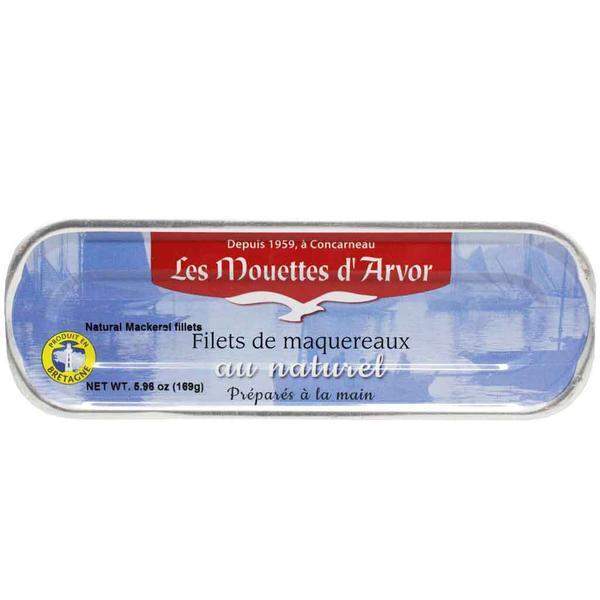 Mouettes d'Arvor French Mackerel Fillets 5.9 oz-Mouettes d'Arvor-Le Tablier Bleu | Online French Supermaket