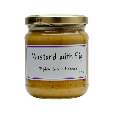 Epicurien Mustard with Fig 7 oz Best Price-Epicurien-Le Tablier Bleu | Online French Supermaket