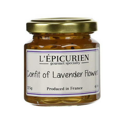 Epicurien Confit of Lavender Flowers 4.4 oz Best Price-Epicurien-Le Tablier Bleu | Online French Supermaket