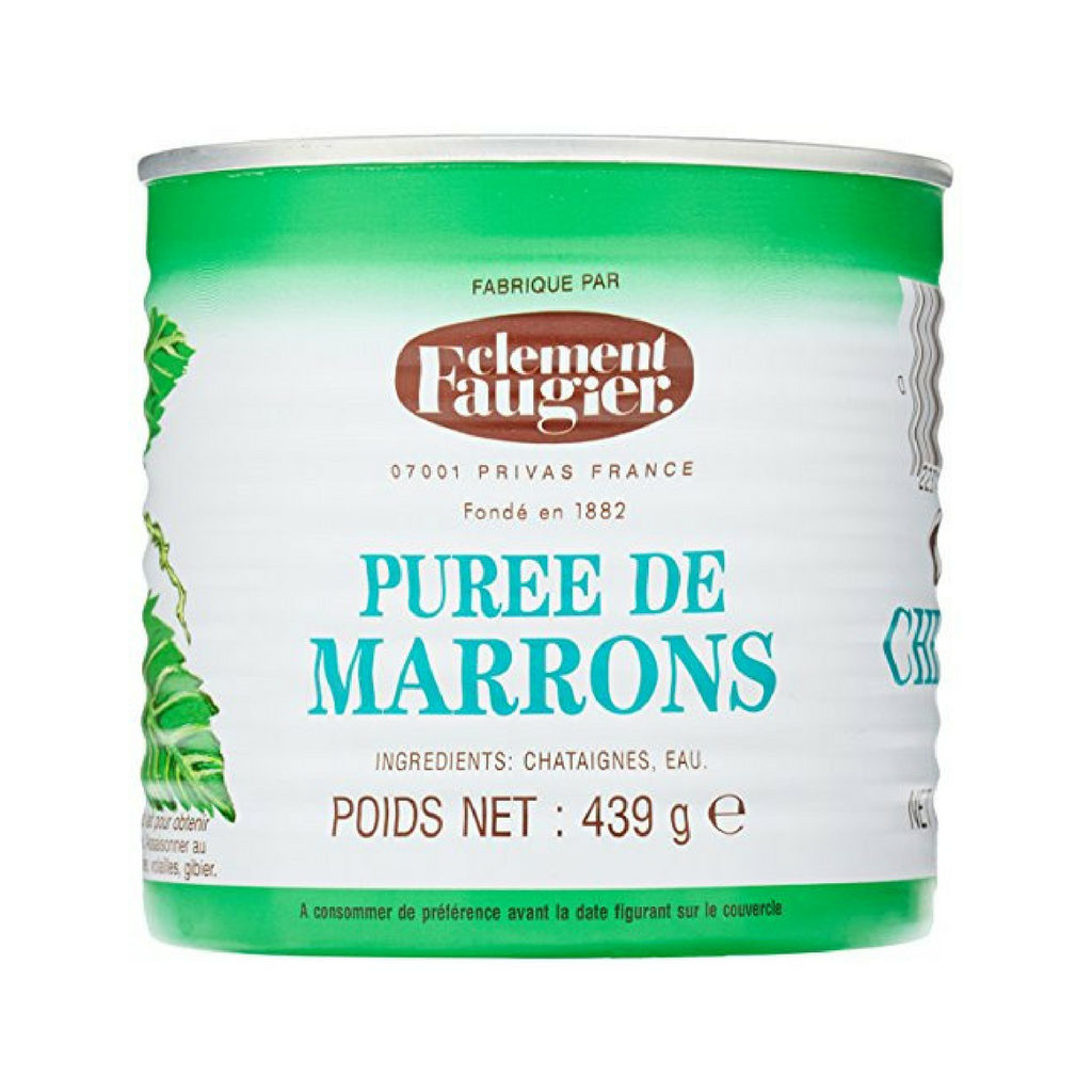 Clement Faugier Unsweetened French Chestnut Marrons Puree 15.5 oz-Clement Faugier-Le Tablier Bleu | Online French Supermaket
