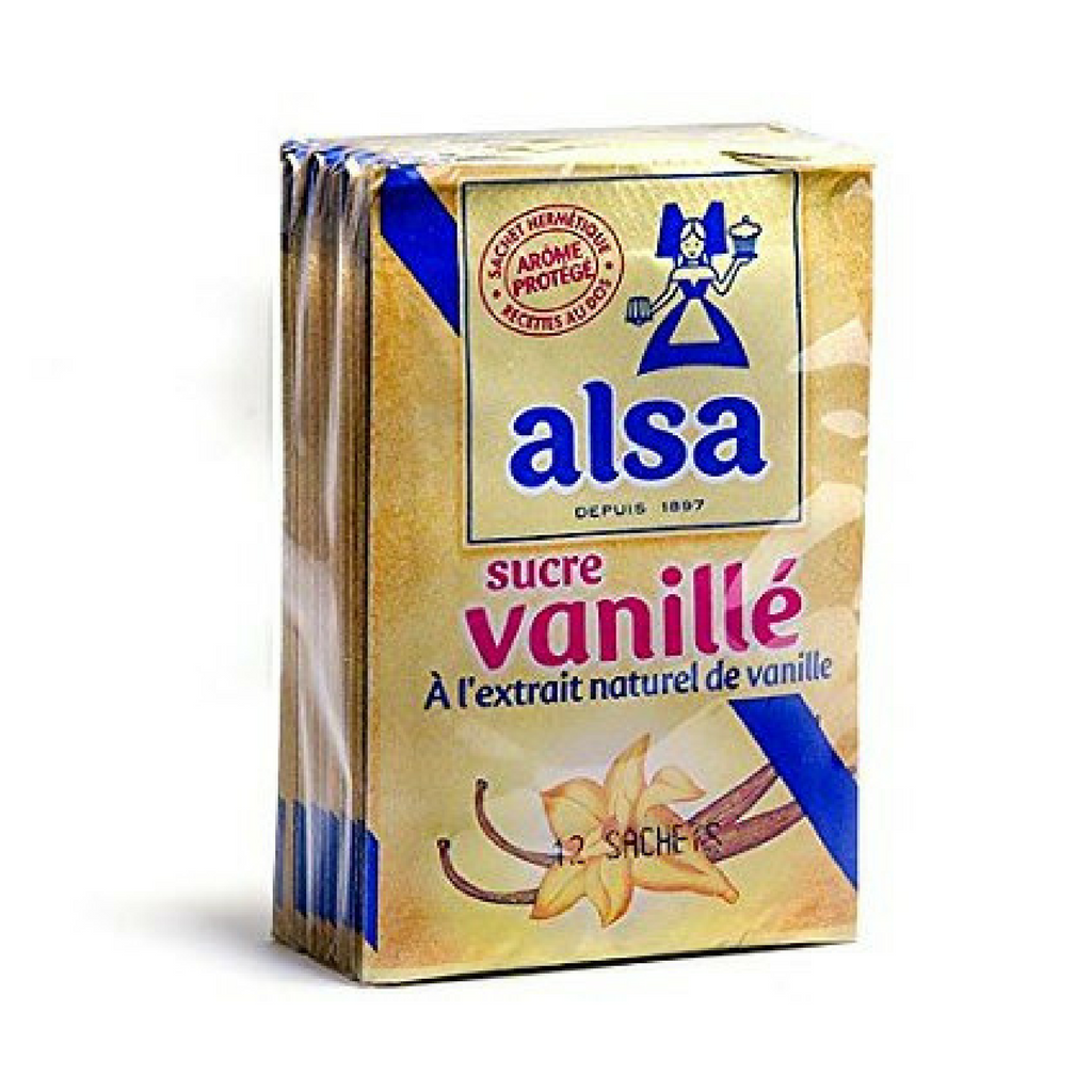 Alsa French Vanilla Sugar 12 Pouches Best Price-Alsa-Le Tablier Bleu | Online French Supermaket