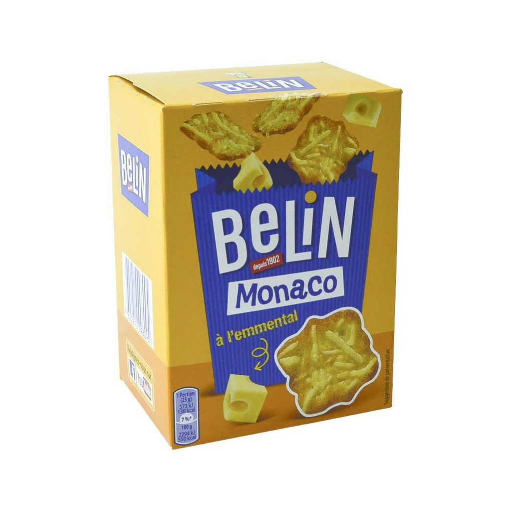 Belin Monaco French Cheese Crackers 3.5 oz. (100g)-Belin-Le Tablier Bleu | Online French Supermaket
