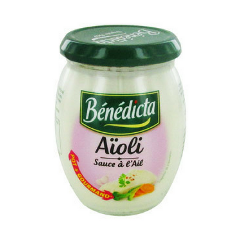 Benedicta Aioli Garlic Sauce 9.1 oz. (260g)-Benedicta-Le Tablier Bleu | Online French Supermaket