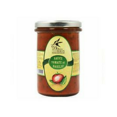 Delices du Luberon Tomato Sauce with Basil from Provence 9.8 oz-Delices du Luberon-Le Tablier Bleu | Online French Supermaket