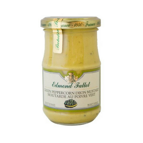Edmond Fallot Green Peppercorn Dijon Mustard 7.4 oz. (210 g) Best Price-Edmond Fallot-Le Tablier Bleu | Online French Supermaket