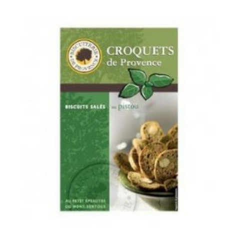 Biscuiterie de Provence Savory Pistou Pesto Crackers 2.6oz Best Price-Biscuiterie de Provence-Le Tablier Bleu | Online French Supermaket