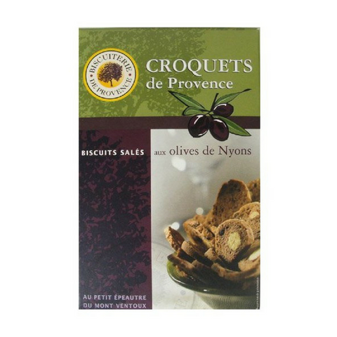 Biscuiterie de Provence Nyons AOP Olive Crackers 2.6oz-Biscuiterie de Provence-Le Tablier Bleu | Online French Supermaket