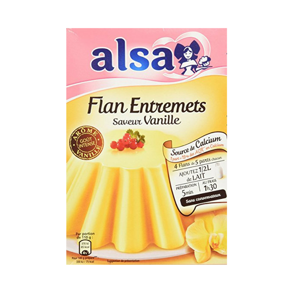 Alsa Vanilla flan mix-COOKING & BAKING-Alsa-Le Tablier Bleu | Online French Supermaket