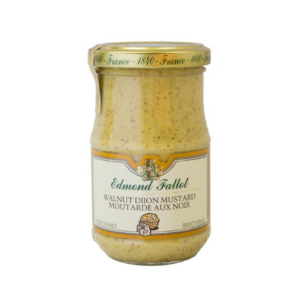 Edmond Fallot Walnut Mustard 7.4 oz (210g)-Edmond Fallot-Le Tablier Bleu | Online French Supermaket