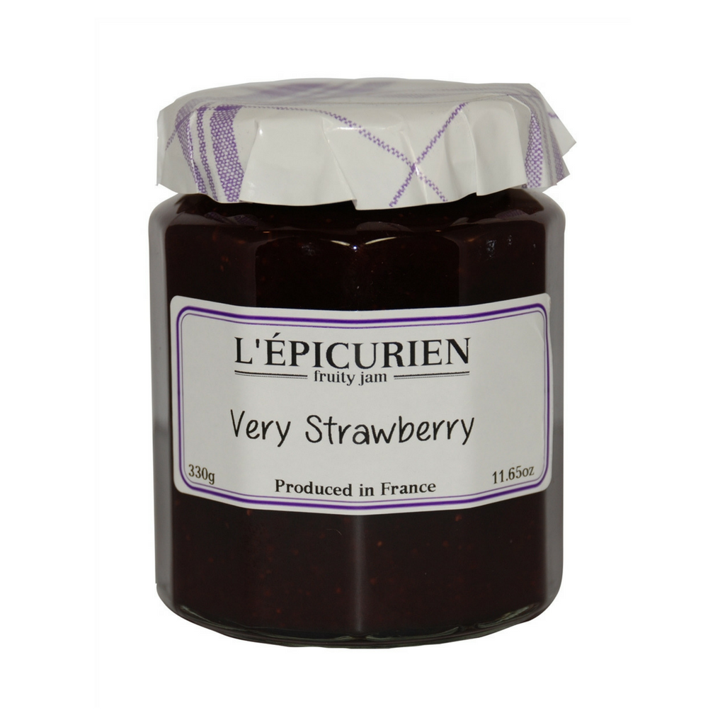 Epicurien Very Strawberry Jam 11.6 oz-Epicurien-Le Tablier Bleu | Online French Supermaket