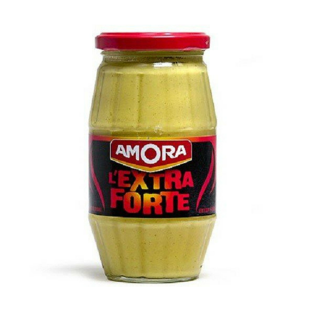 6 Pack Amora French Dijon Mustard Extra Strong Best Price-Amora-Le Tablier Bleu | Online French Supermaket