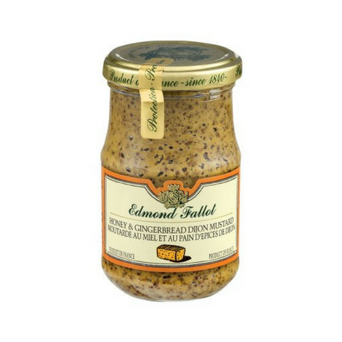 Edmond Fallot Honey & Gingerbread Dijon Mustard 7.2 oz. (205 g)-Edmond Fallot-Le Tablier Bleu | Online French Supermaket