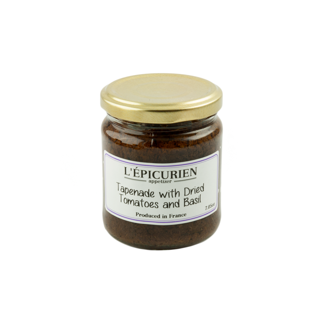 Epicurien Tapenade with Dried Tomatoes and Basil 7 oz-Epicurien-Le Tablier Bleu | Online French Supermaket