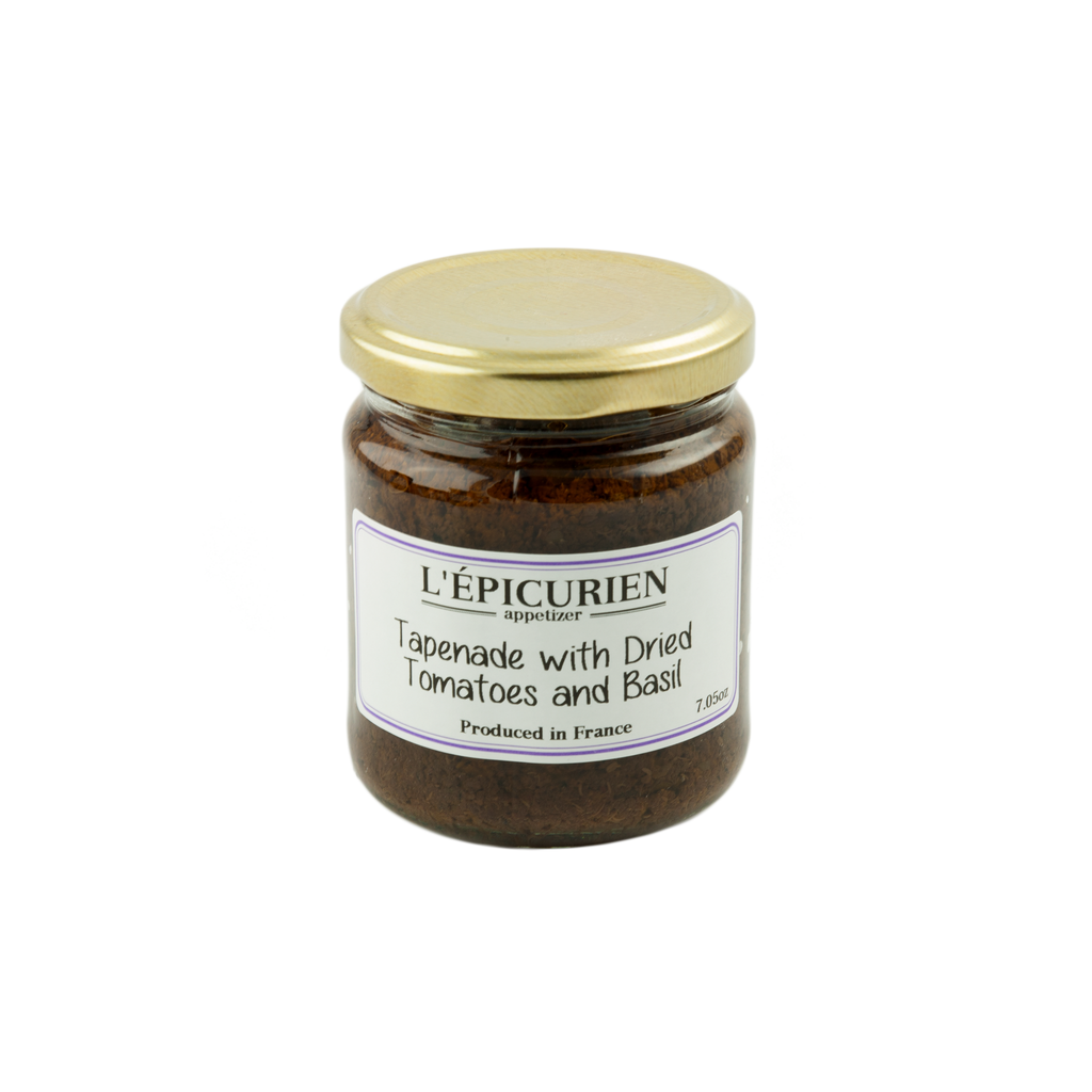 Epicurien Tapenade with Dried Tomatoes and Basil 7 oz Best Price-Epicurien-Le Tablier Bleu | Online French Supermaket