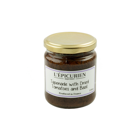 Epicurien Tapenade with Dried Tomatoes and Basil 7 oz Best Price-Epicurien-Le Tablier Bleu | Online French Supermaket